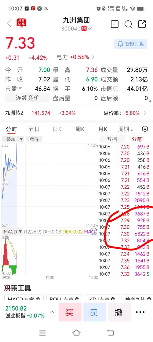 九洲集團股票，九洲集團a股
